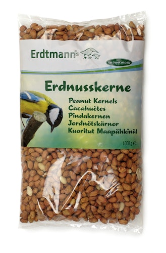 Erdtmann Erdnusskerne 1 Kilogramm Wildvogelfutter