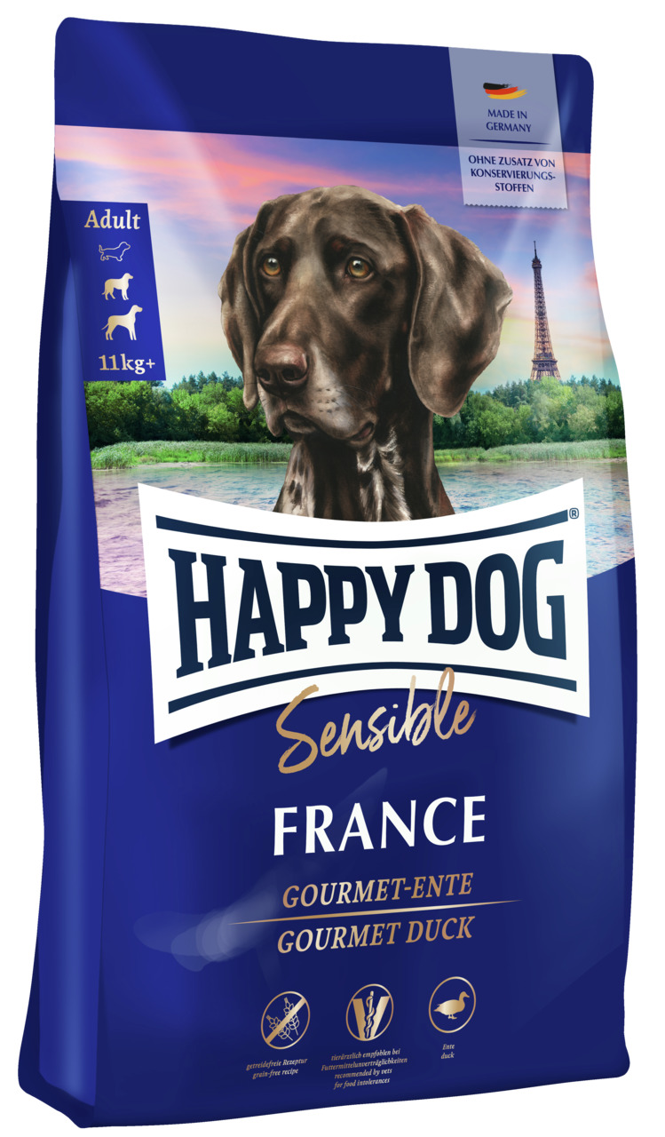 HAPPY DOG Supreme Sensible France Hundetrockenfutter