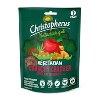 Christopherus 12 x 125g Vegetarian Crunchy Snack-Apfel Linsen