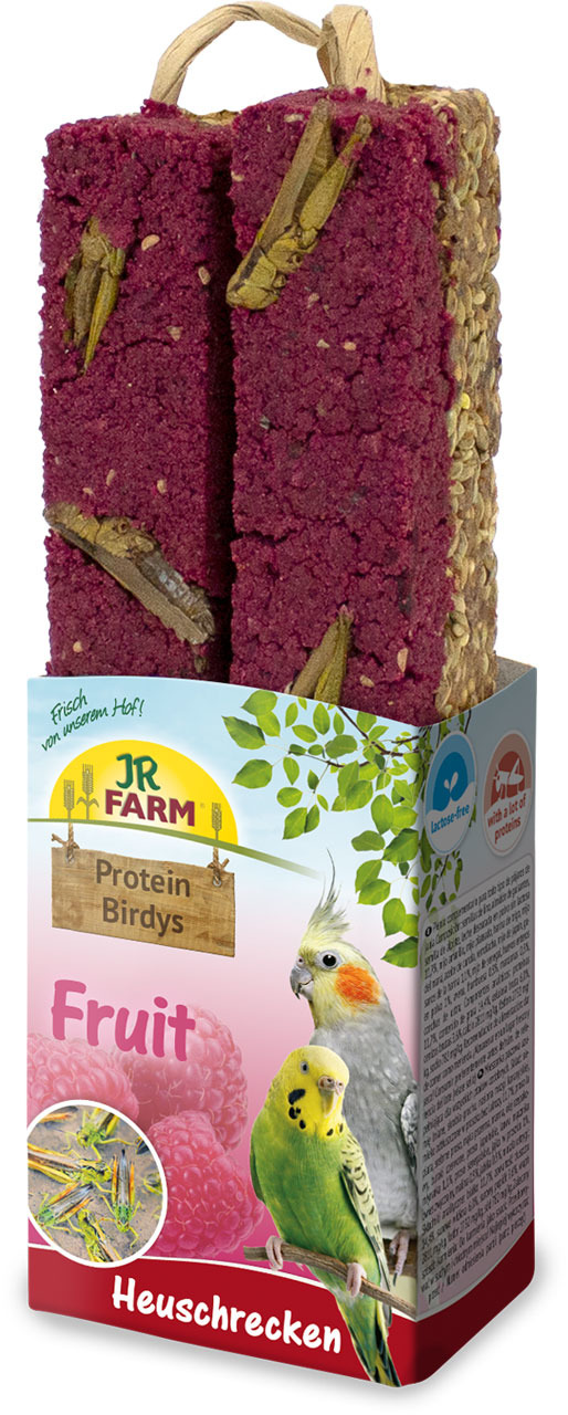 JR FARM Protein-Birdys Fruit 150g Vogelsnack