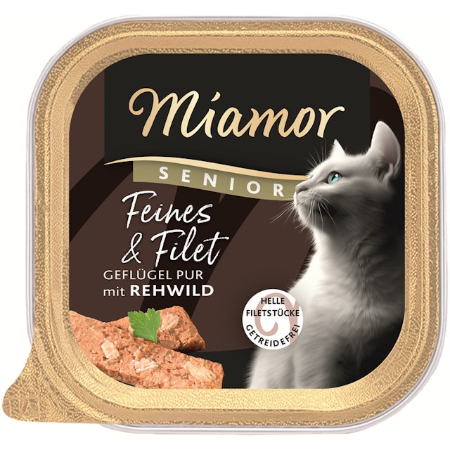 Miamor Feine Filets Senior 100g-Schale KatzennassfutterVorschaubild