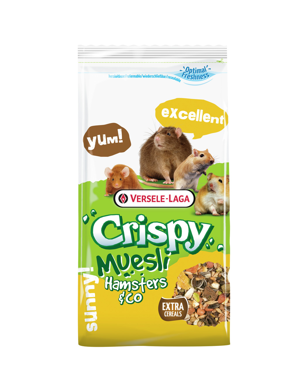 Versele-Laga Crispy Muesli - Hamsters & Co 2,75kg Kleintierfutter