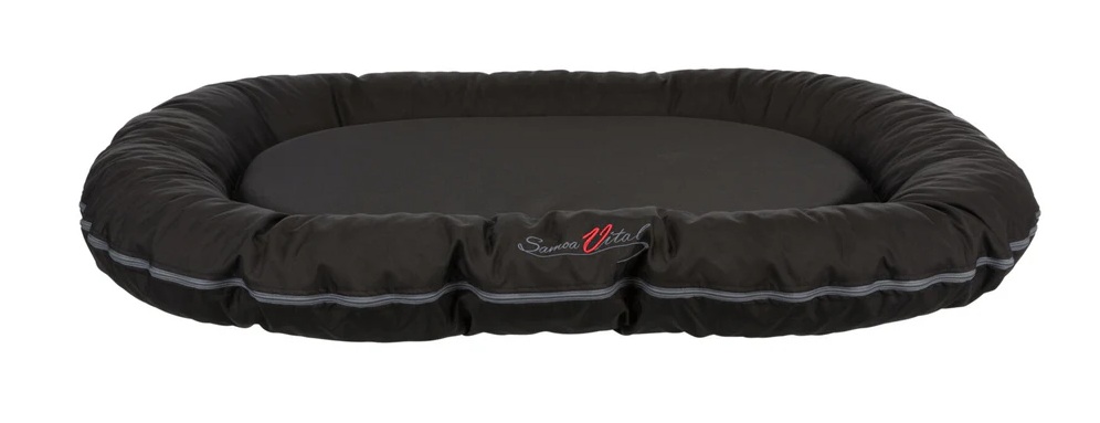 TRIXIE Kissen Samoa Vital, oval, 110 × 85 cm, schwarz