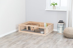 TRIXIE Indoor Gehege, Meerschweinchen, Holz/Kunsstoff