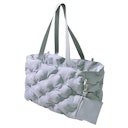 Vorschaubild NOBBY Tasche "PILLOW" hellgrau 40 x 20 x 25 cm