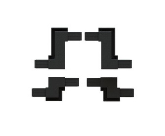 Red Sea  Aquariennetzabdeckung Ausschnitt 15/40mm (1 von jedem)