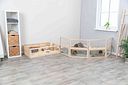 Vorschaubild TRIXIE Indoor Freilaufgehege, Meerschweinchen, 4 Elemente à 60 × 30 cm