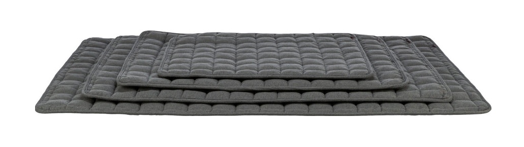 TRIXIE Liegematte Caliente, eckig, dunkelgrau