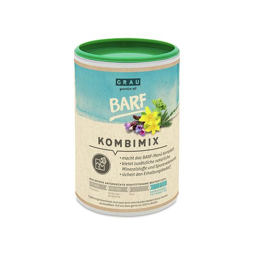 grau BARF KombiMix Nahrungsergänzung