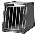 Vorschaubild TRIXIE Hundetransportbox Aluminium graphit