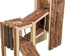 Vorschaubild TRIXIE Spielplatz Tjorven, Mäuse/Hamster, Rindenholz, 32 × 19 × 29 cm