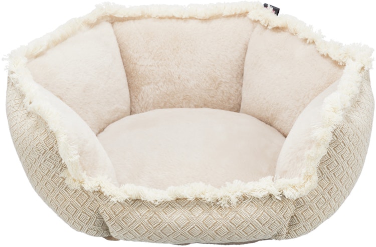 TRIXIE Bett Boho eckig 50x50cm beige