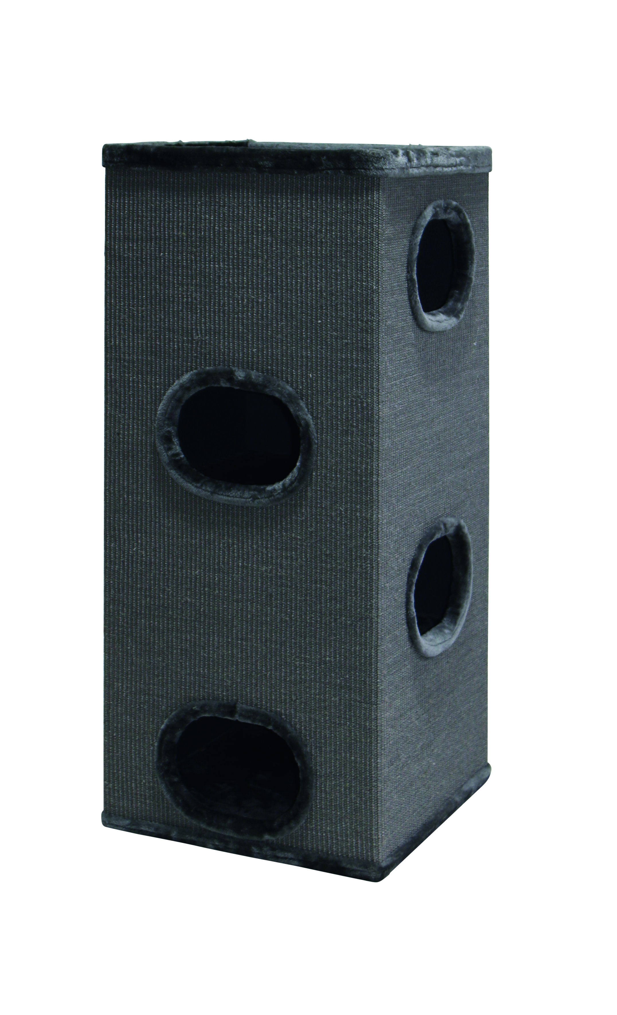 NOBBY Kratztonne "ADRA IV" dunkelgrau 50 x 50  x 120 cm