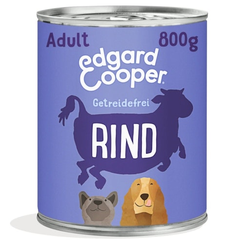 Edgard & Cooper 800g Dose Hundenassfutter
