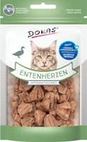 DOKAS 15g Entenherzen gefriergetrocknet Katzensnack