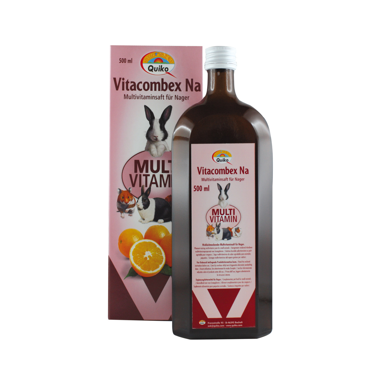 Quiko Vitacombex Mulitvitaminsaft für Nager 30ml Nahrungsergänzung für Kleintiere