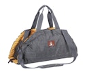 Vorschaubild NOBBY Tasche "SHELLY" grau/senf 72 x 55 cm