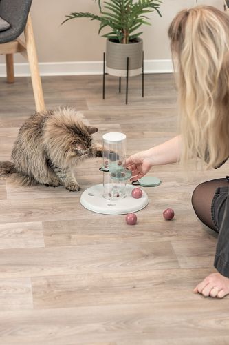 TRIXIE Cat Activity Gambling Tower, Kunststoff, ø 25 × 27 cm
