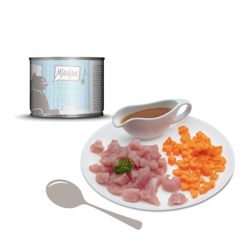 MJAMJAM an Soße 185g Katzennassfutter