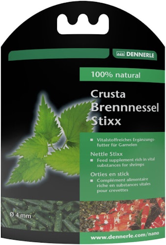 Dennerle Nano Brennessel Stixx 30 Gramm Süßwasserfischfutter