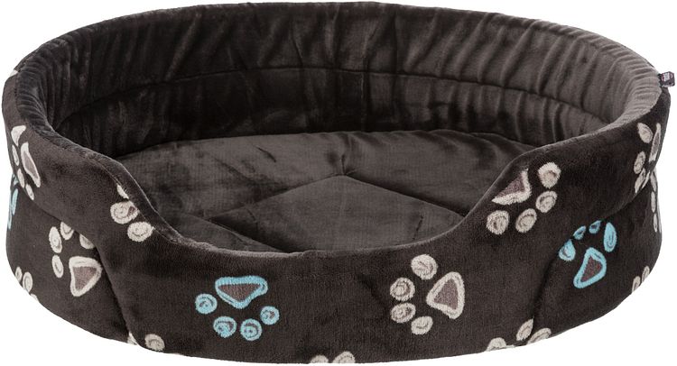 TRIXIE Bett Jimmy Soft, oval, 45 × 35 cm, taupe
