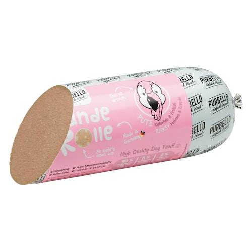 PurBello Hunderolle 800 Gramm Hundenassfutter