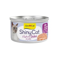 GimCat ShinyCat Jelly Thunfisch+Garnele 70g Katzennassfutter