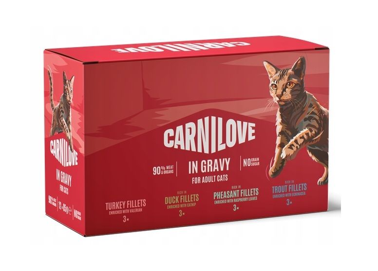 Carnilove Cat Sauce Adult 12x85g MP Katzennassfutter