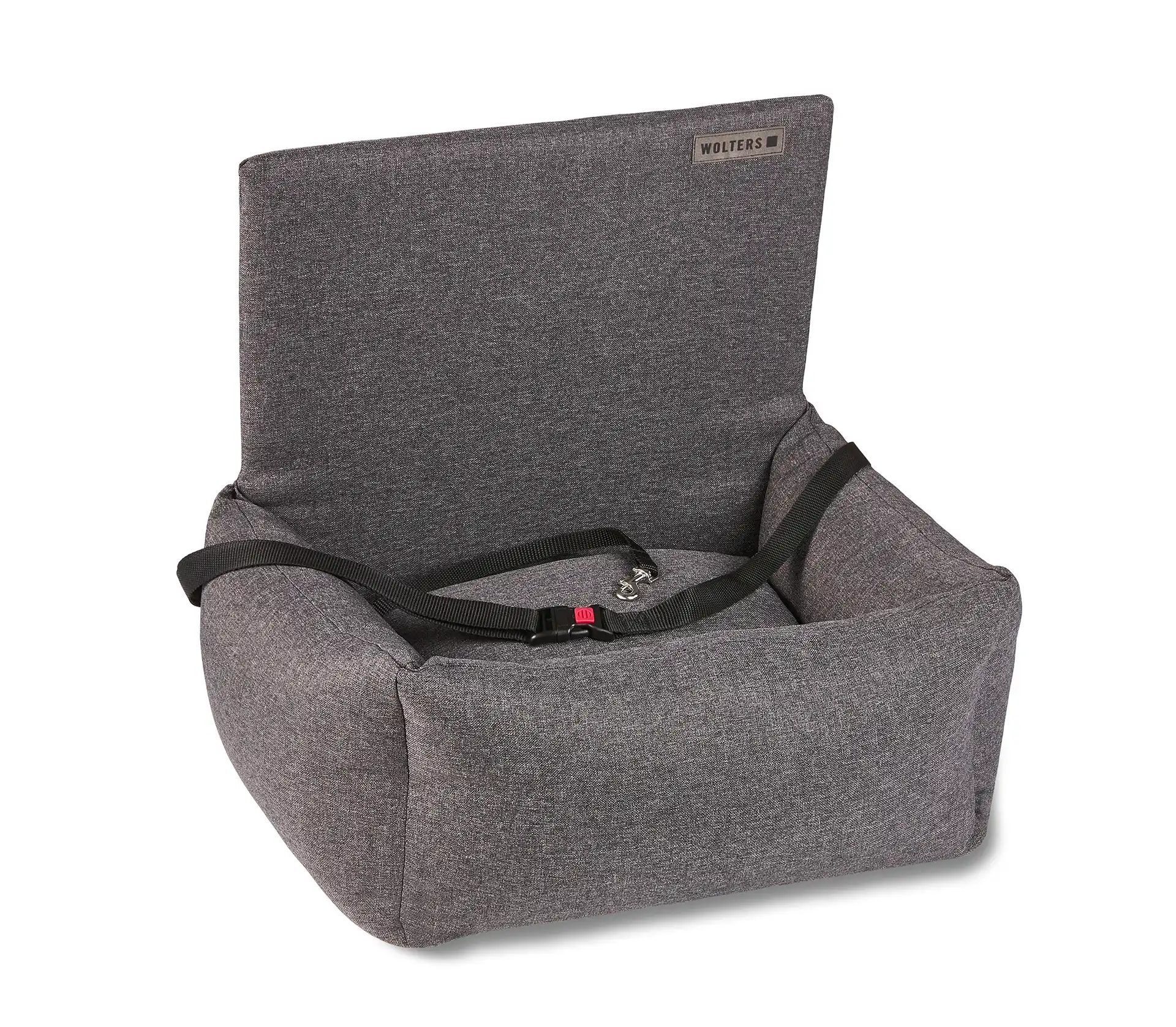 WOLTERS Dog Traveling Autositz 50 x 40 x 25 cm dunkelgrau