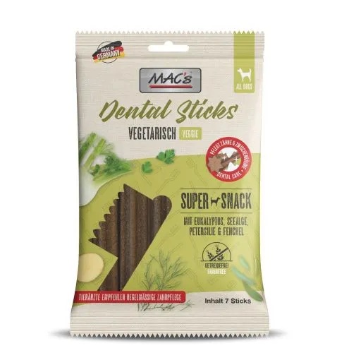 MAC's Dog Dental Sticks Vegetarisch Hundesnack