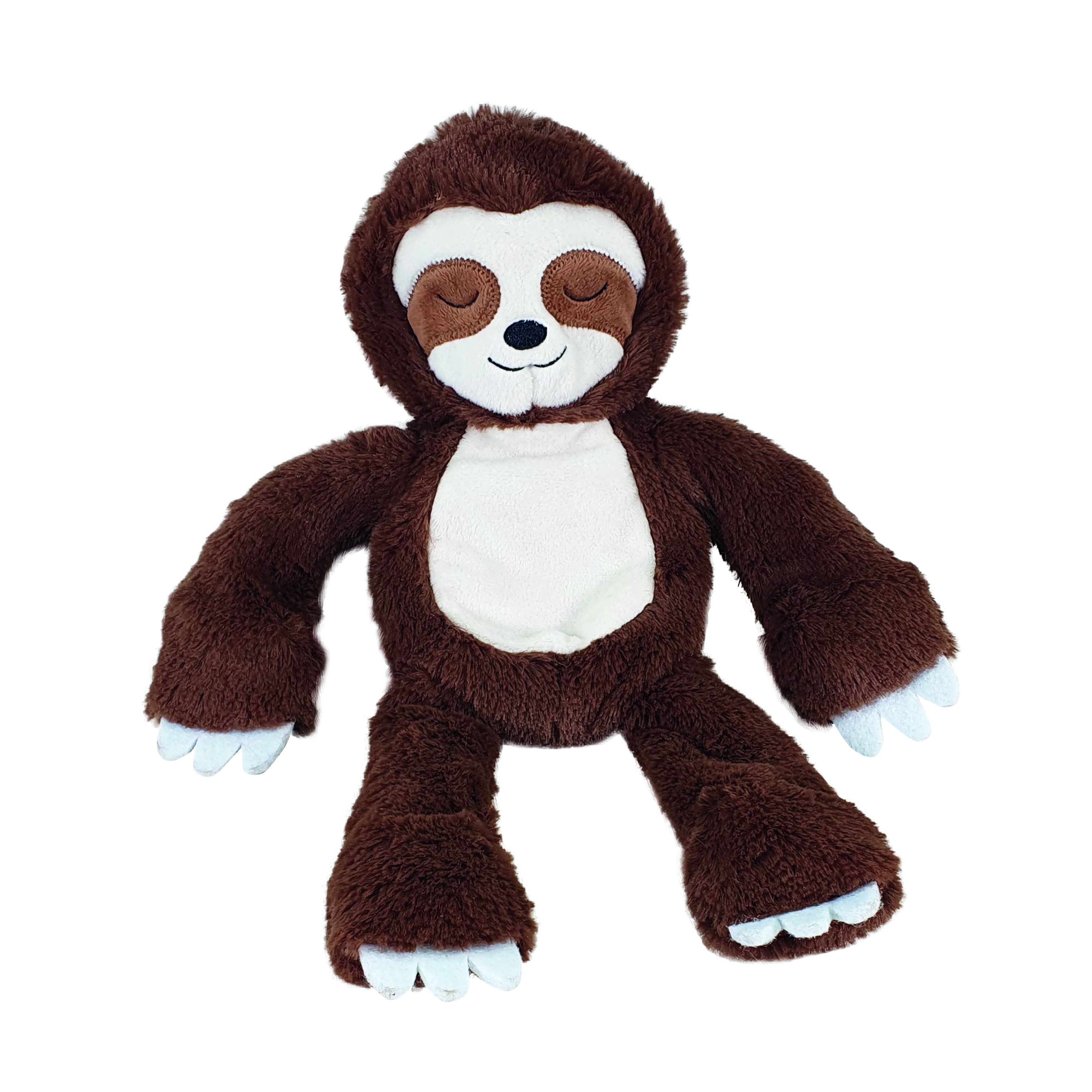 NOBBY Plüschfaultier mit Seil innen 34 cm