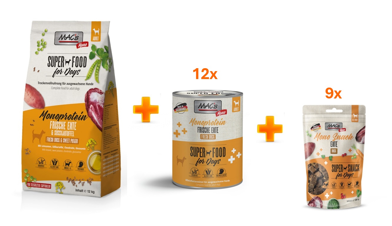 MAC's Mono Ente Dog Mixpaket 
