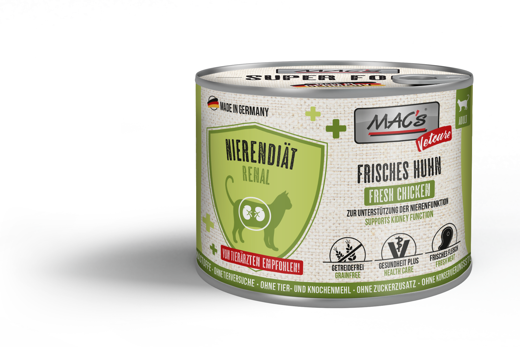 MAC's Vetcare Nierendiät Katzennassfutter