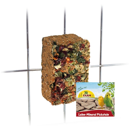 JRFarm 100g Lehm-Mineral Pickstein