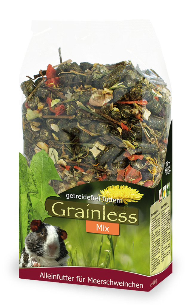 JR FARM Grainless Mix Meerschweinchen 650g Kleintierfutter