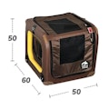 TAMI Backseat Box Hundebox mit Airbagfunktion braunVorschaubild