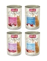 animonda Carny Adult 24 x 400g Mixpaket (Pute&Shrimps,Rind&Kabeljau,Pute&Lamm,Huhn&Lachs) KatzennassfutterVorschaubild